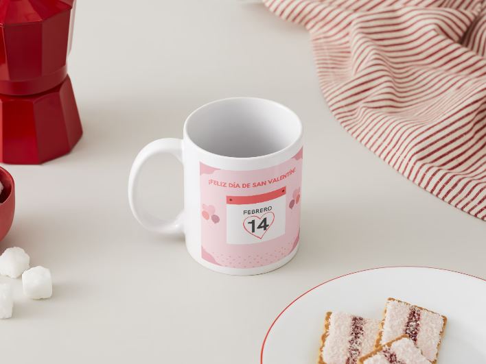 San Valentín - 002 / MUG 11oz con impresión envolvente