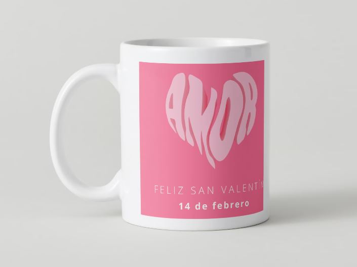 San Valentín - 003 / MUG 11oz con impresión envolvente