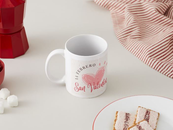 Saint Valentin - 004 / MUG 11oz avec imprimé enveloppant