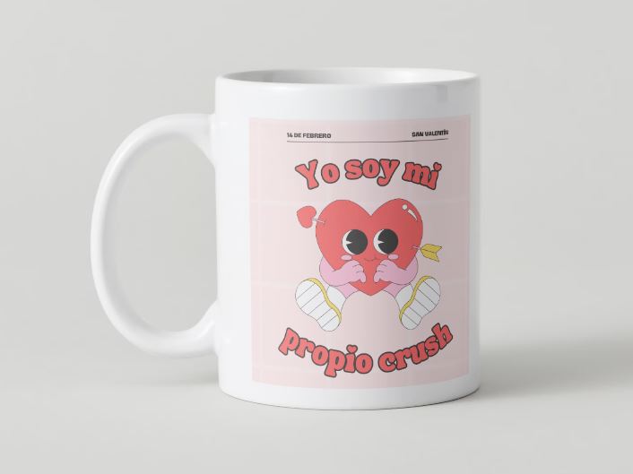 San Valentín - 007 / MUG 11oz con impresión envolvente