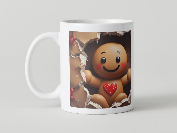 Navidad - 007c / MUG 11oz con impresión envolvente