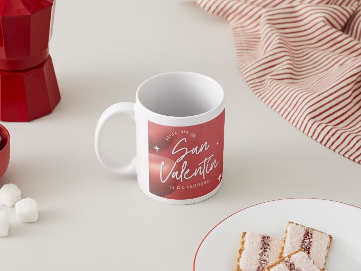 San Valentín - 008 / MUG 11oz con impresión envolvente