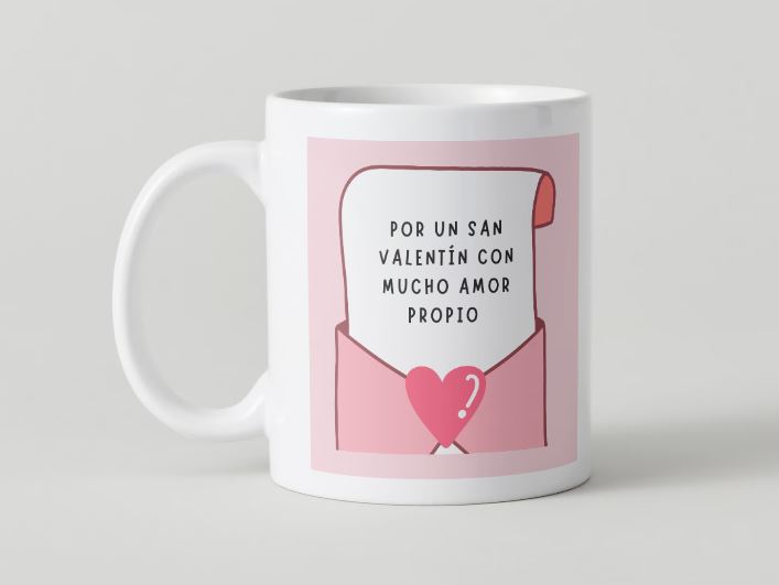 San Valentín - 009 / MUG 11oz con impresión envolvente