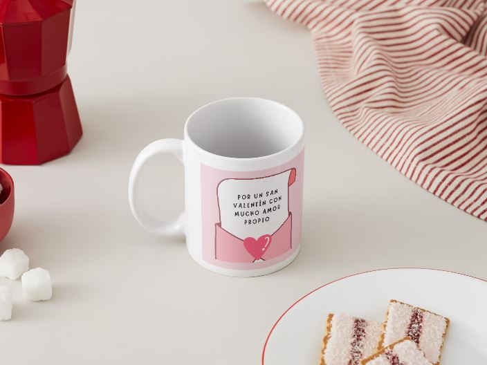 San Valentín - 009 / MUG 11oz con impresión envolvente