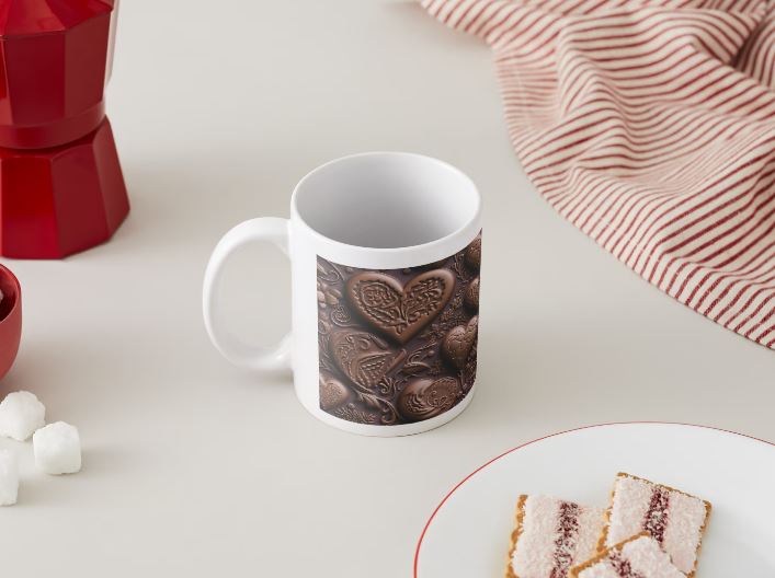 Amour 017 / MUG 11oz con impresión envolvente