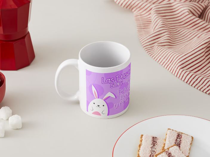 Pâques - 077 / MUG 11oz avec imprimé enveloppant