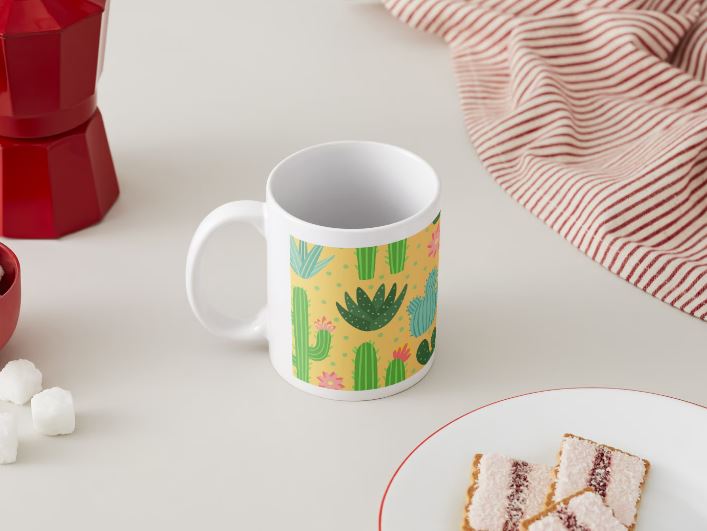 Fondos Mex - 007 Colores de la Tierra / MUG 11oz con impresión envolvente