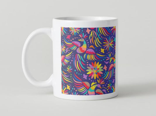 Mex Background - 008 Colorful / MUG 11oz with wraparound print