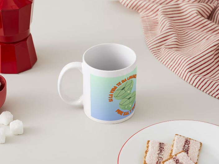 Frases Mexicanas - 070 / MUG 11oz con impresión envolvente