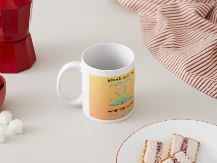 Frases Mexicanas - 076 / MUG 11oz con impresión envolvente