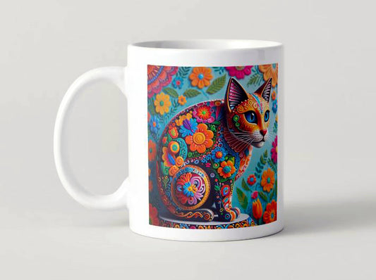 Alebrije 002 - Cat / 11oz MUG with wraparound print