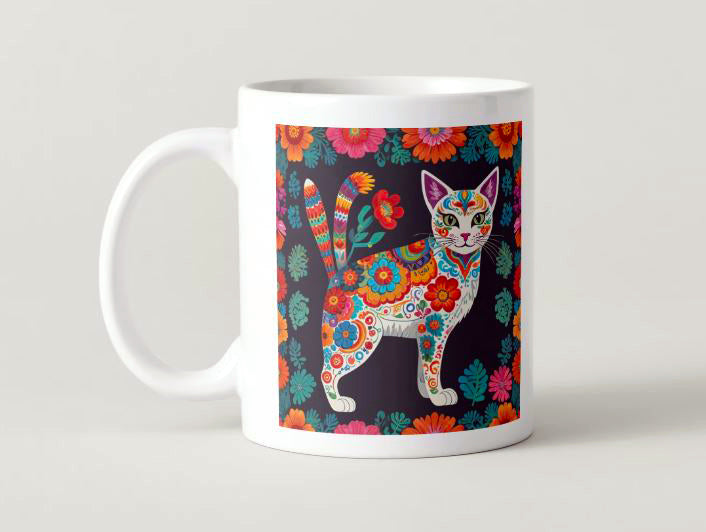 Alebrije 003 - Cat / 11oz MUG with wraparound print