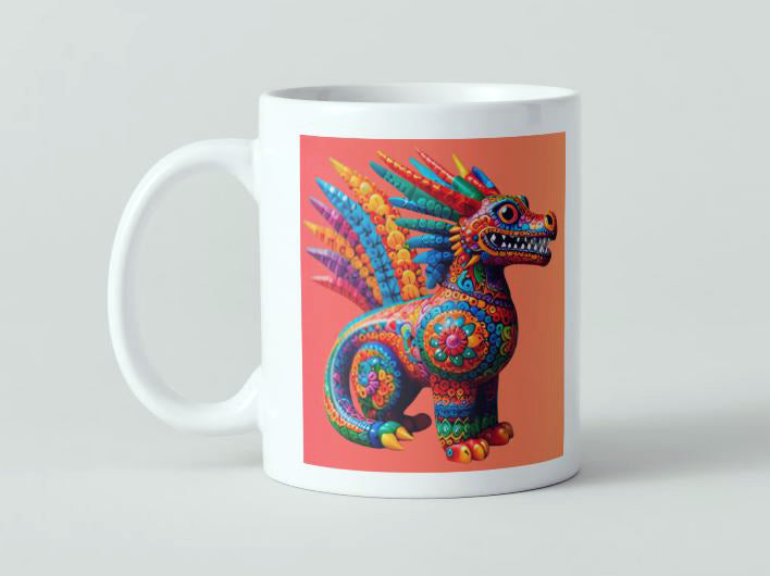 Alebrije 06 - Dragón / MUG 11oz con impresión doble