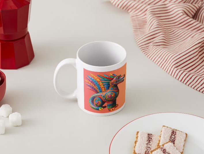 Alebrije 06 - Dragón / MUG 11oz con impresión doble