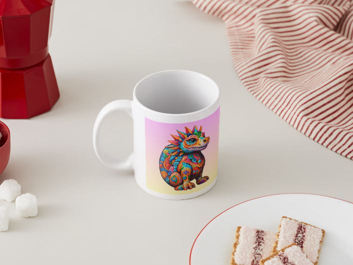 Alebrije 08 - Dragon / MUG 11oz avec imprimé enveloppant