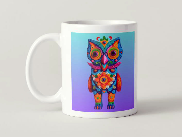 Alebrije 09 - Chouette / MUG 11oz avec double impression