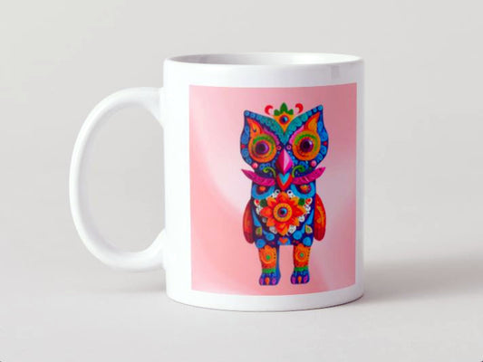 Alebrije 009 - Owl / 11oz MUG with wraparound print