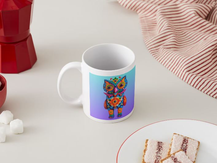 Alebrije 09 - Chouette / MUG 11oz avec double impression