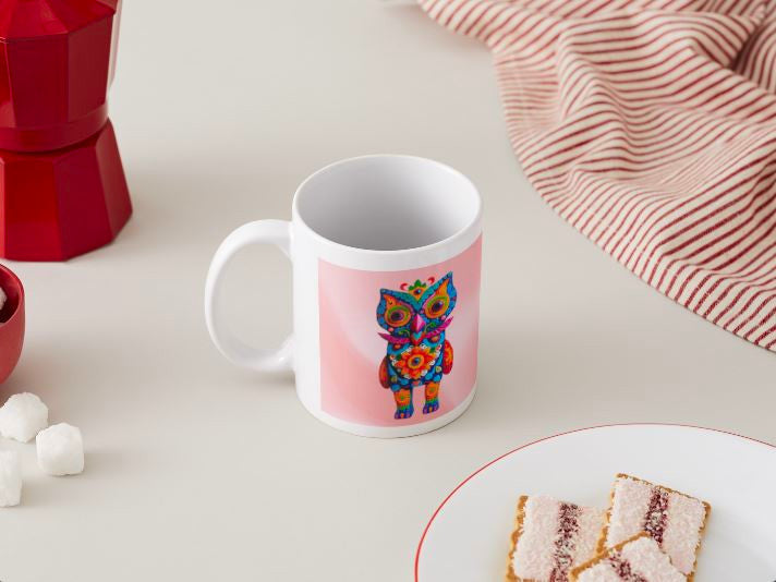 Alebrije 009 - Owl / 11oz MUG with wraparound print