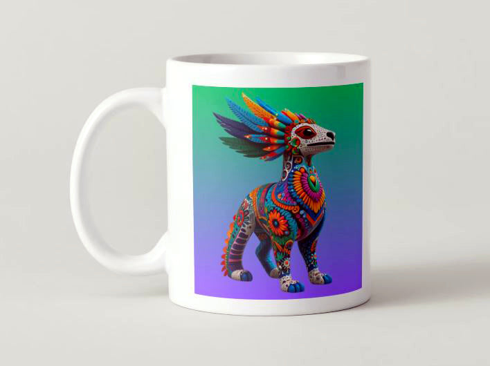 Alebrije 010 - Dog / 11oz MUG with wraparound print