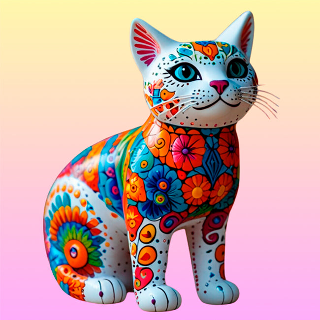 Alebrije 11 - Gato/ MUG 11oz con impresión doble