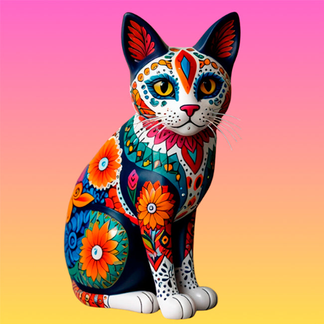 Alebrije 12 - Gato / MUG 11oz con impresión doble