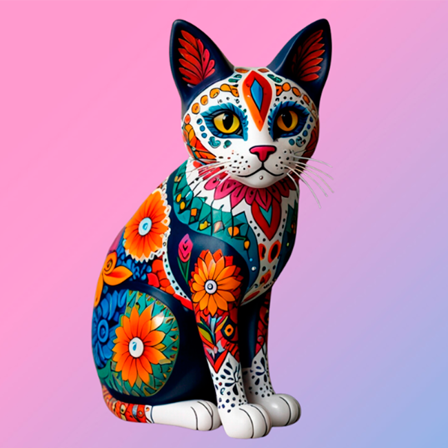 Alebrije 012 - Cat / 11oz MUG with wraparound print