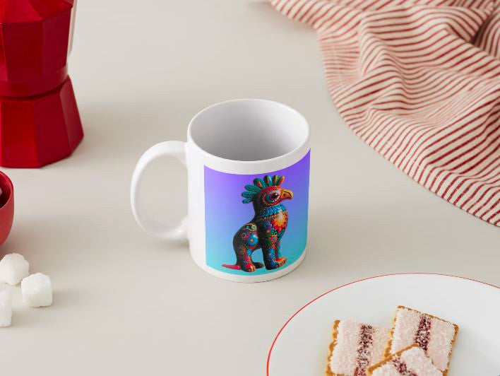 Alebrije 014 - Rooster / 11oz MUG with wraparound print