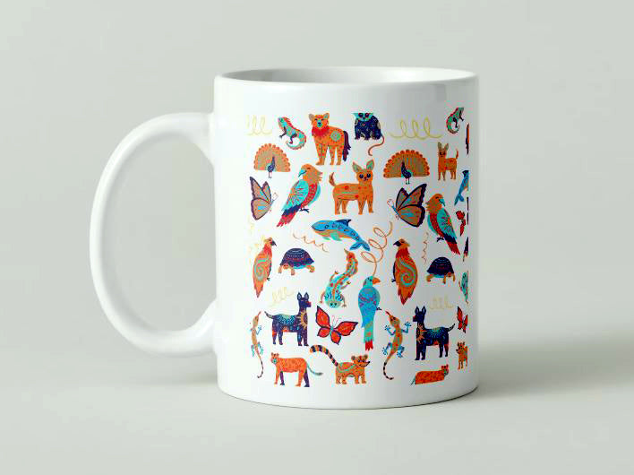 Alebrije 015 - Alebrijes / MUG 11oz avec imprimé enveloppant