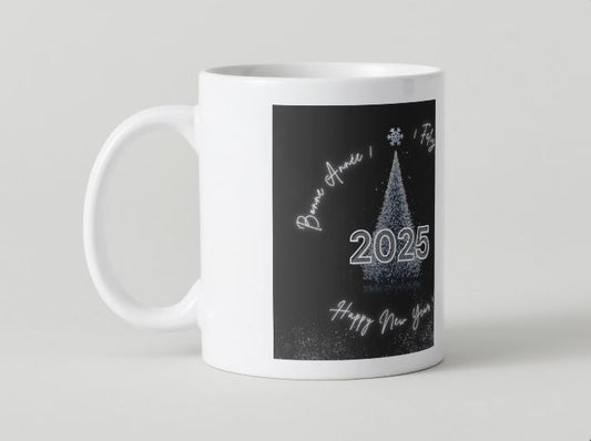 Año Nuevo - 006 / MUG 11oz con impresión envolvente