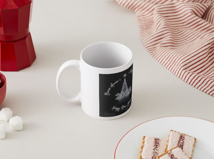 Bonne année - 006 / MUG 11oz avec imprimé enveloppant