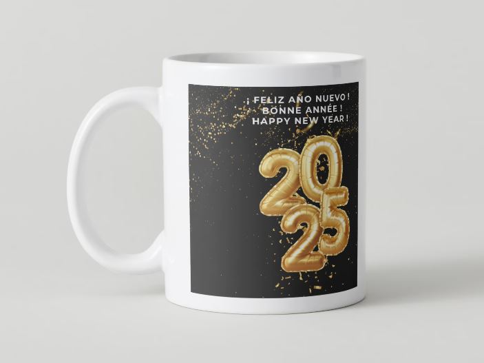 Bonne année - 03 / MUG 11oz avec impression frontale