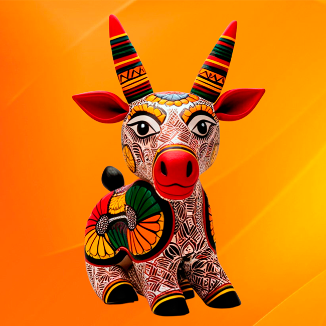 Alebrije Donkey 019 / 11oz MUG with wraparound print