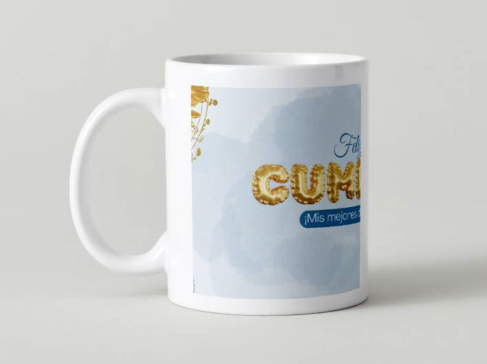 Cumpleaños - 009 / MUG 11oz con impresión envolvente