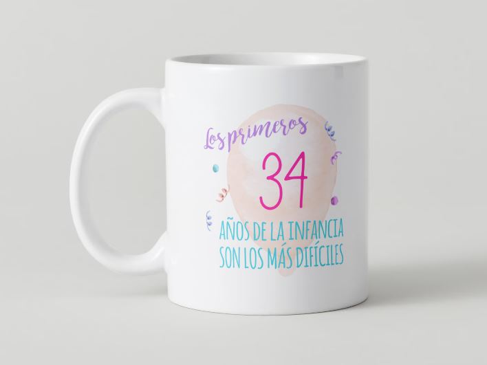 Birthday - 017-34 / 11oz MUG with wraparound print