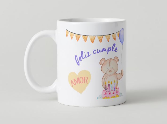 Anniversaire - 018 / MUG 11oz avec imprimé enveloppant