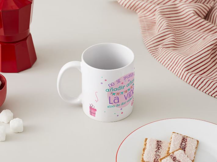 Anniversaire - 019 / MUG 11oz avec imprimé enveloppant