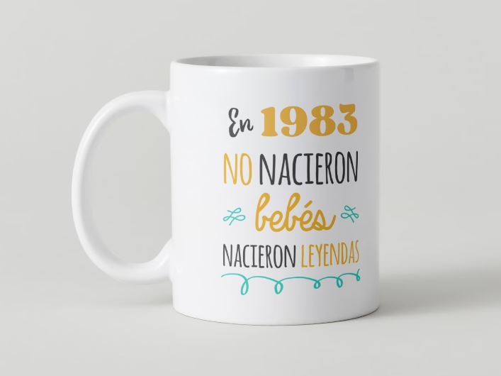 Anniversaire - 031-1983 / MUG 11oz avec double impression