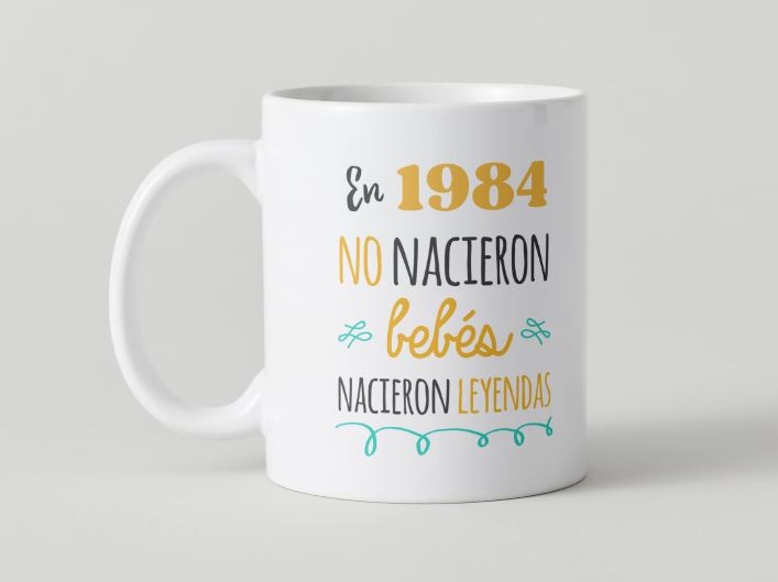 Anniversaire - 031-1984 / MUG 11oz avec double impression