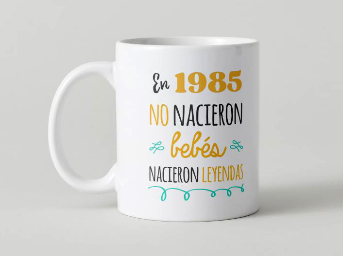 Birthday - 031-1985 / 11oz MUG with double print