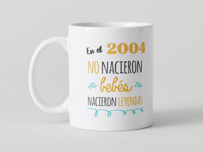 Anniversaire - 031-2004 / MUG 11oz avec double impression