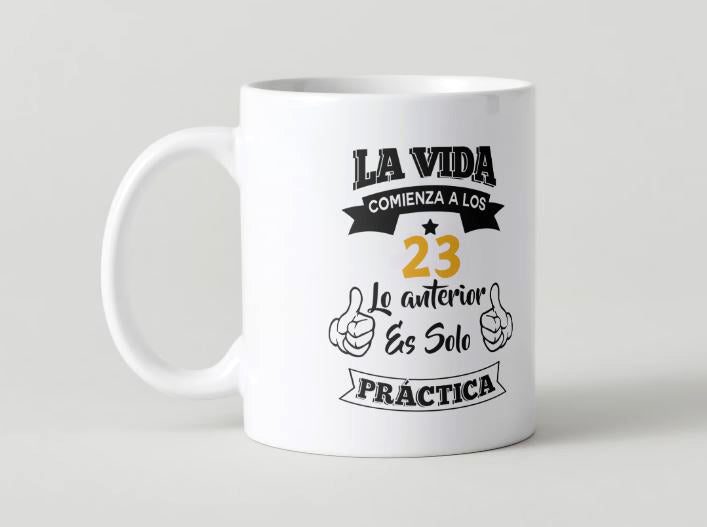 Cumpleaños - 032-23 / MUG 11oz con impresión doble