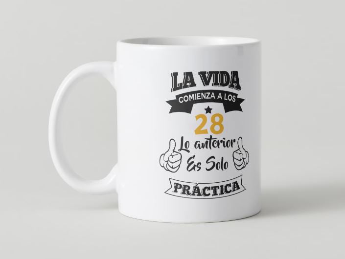 Anniversaire - 032-28 / MUG 11oz avec double impression