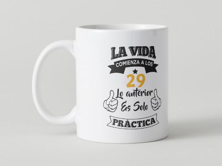 Anniversaire - 032-29 / MUG 11oz avec double impression