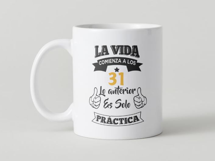 Birthday - 032-31 / 11oz MUG with double print