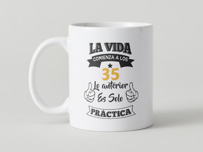 Anniversaire - 032-35 / MUG 11oz avec double impression