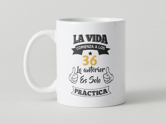 Anniversaire - 032-36 / MUG 11oz avec double impression