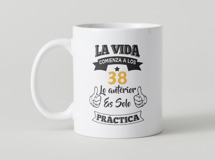 Anniversaire - 032-38 / MUG 11oz avec double impression