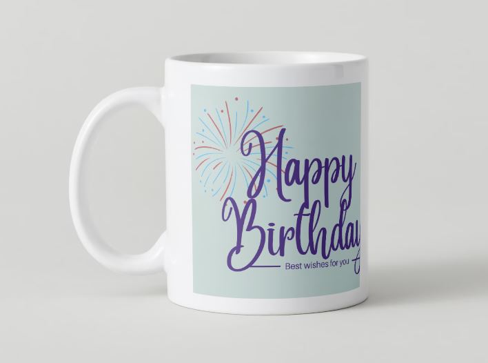 Anniversaire - 041 / MUG 11oz avec imprimé enveloppant