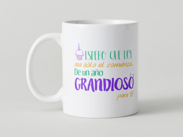 Anniversaire - 042 / MUG 11oz avec double impression